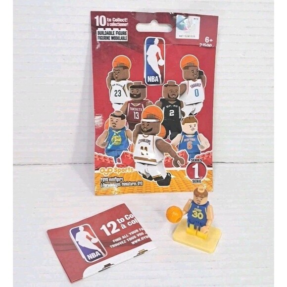 NBA Series 1 OYO Sports Blocks Stephen Curry Golden State Warriors Mini Figure - Picture 1 of 3